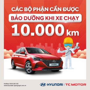 Những bộ phận nào cần được bảo dưỡng khi Xe ôtô “cán” mốc 10.000 km?
