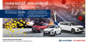 CHƯƠNG TRÌNH KHUYẾN MÃI DỊCH VỤ SỬA CHỮA Ô TÔ HYUNDAI